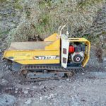 Winbull WB07 Minidumper. Dieseldrevet med tipp. Lastekapasitet 700 kg.